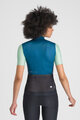 SPORTFUL Tricou de ciclism cu mânecă scurtă - SUPERGIARA LOGO W - albastru/verde