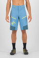 KARPOS Pantaloni scurți de ciclism fără bretele - RAPID BAGGY - albastru