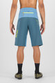 KARPOS Pantaloni scurți de ciclism fără bretele - RAPID BAGGY - albastru