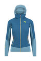 KARPOS Jachetă rezistentă la vânt de ciclism - LAVAREDO W - albastru