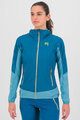 KARPOS Jachetă rezistentă la vânt de ciclism - LAVAREDO W - albastru
