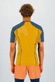 KARPOS Tricou de ciclism cu mânecă scurtă - LAVAREDO - galben/negru
