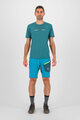 KARPOS Tricou de ciclism cu mânecă scurtă - VAL FEDERIA - verde