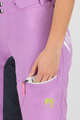 KARPOS Pantaloni scurți de ciclism fără bretele - VAL VIOLA W - mov