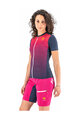 KARPOS Tricou de ciclism cu mânecă scurtă - VERVE EVO - roz/gri