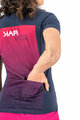 KARPOS Tricou de ciclism cu mânecă scurtă - VERVE EVO - roz/gri