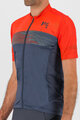 KARPOS Tricou de ciclism cu mânecă scurtă - GREEN FIRE - roșu/gri