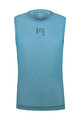 KARPOS Tricou de ciclism fără mâneci - VERVE MESH - albastru