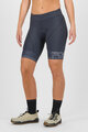 KARPOS Pantaloni scurți de ciclism fără bretele - VERVE EVO W - albastru/roz