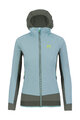 KARPOS Jachetă termoizolantă de ciclism - LAVAREDO WINTER W - albastru/verde