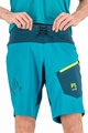 KARPOS Pantaloni scurți de ciclism fără bretele - VAL DI DENTRO - albastru