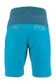 KARPOS Pantaloni scurți de ciclism fără bretele - VAL DI DENTRO - albastru