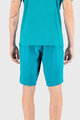 KARPOS Pantaloni scurți de ciclism fără bretele - VAL DI DENTRO - albastru
