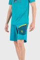 KARPOS Pantaloni scurți de ciclism fără bretele - VAL DI DENTRO - albastru