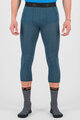 KARPOS Chiloți bărbați de ciclism - DINAMICO 3/4 - albastru