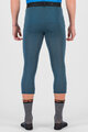 KARPOS Chiloți bărbați de ciclism - DINAMICO 3/4 - albastru