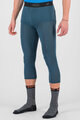 KARPOS Chiloți bărbați de ciclism - DINAMICO 3/4 - albastru