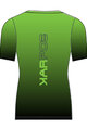 KARPOS Tricou de ciclism cu mânecă scurtă - VERVE MESH - negru/verde