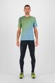 KARPOS Tricou de ciclism cu mânecă scurtă - LAVAREDO ULTRA - verde/albastru