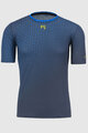 KARPOS Tricou de ciclism cu mânecă scurtă - LAVAREDO ULTRA - negru/albastru