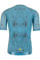 KARPOS Tricou de ciclism cu mânecă scurtă - VAL VIOLA - albastru/galben