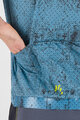 KARPOS Tricou de ciclism cu mânecă scurtă - VAL VIOLA - albastru/galben
