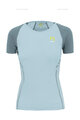 KARPOS Tricou de ciclism cu mânecă scurtă - LAVAREDO EVO W - albastru/gri