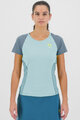 KARPOS Tricou de ciclism cu mânecă scurtă - LAVAREDO EVO W - albastru/gri