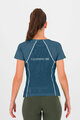 KARPOS Tricou de ciclism cu mânecă scurtă - LAVAREDO EVO W - albastru