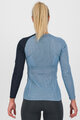 KARPOS Tricou de ciclism cu mânecă lungă - DINAMICO OCTA W - albastru