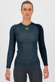 KARPOS Tricou de ciclism cu mânecă lungă - DINAMICO OCTA W - albastru