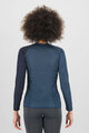 KARPOS Tricou de ciclism cu mânecă lungă - DINAMICO OCTA W - albastru
