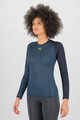 KARPOS Tricou de ciclism cu mânecă lungă - DINAMICO OCTA W - albastru