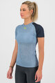 KARPOS Tricou de ciclism cu mânecă scurtă - DINAMICO OCTA W - albastru