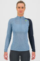 KARPOS Tricou de ciclism cu mânecă lungă - DINAMICO OCTA W - albastru