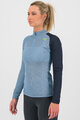 KARPOS Tricou de ciclism cu mânecă lungă - DINAMICO OCTA W - albastru