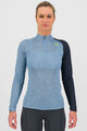 KARPOS Tricou de ciclism cu mânecă lungă - DINAMICO OCTA W - albastru
