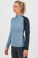 KARPOS Tricou de ciclism cu mânecă lungă - DINAMICO OCTA W - albastru