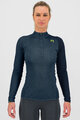 KARPOS Tricou de ciclism cu mânecă lungă - DINAMICO OCTA W - albastru