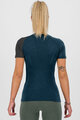 KARPOS Tricou de ciclism cu mânecă scurtă - DINAMICO MERINO 130 W - albastru/negru