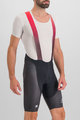 SPORTFUL Pantaloni scurți de ciclism cu bretele - PETER SAGAN BODYFIT CLASSIC - negru