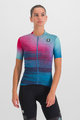 SPORTFUL Tricou de ciclism cu mânecă scurtă - PETER SAGAN SUPERGIARA - albastru/roz