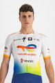 SPORTFUL Tricou de ciclism cu mânecă scurtă - TOTAL ENERGIES BOMBER - alb/multicolor