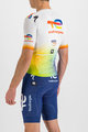 SPORTFUL Tricou de ciclism cu mânecă scurtă - TOTAL ENERGIES BOMBER - alb/multicolor