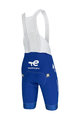 SPORTFUL Pantaloni scurți de ciclism cu bretele - FIANDRE NORAIN TOTAL ENERGIES - albastru