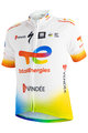 SPORTFUL Tricou de ciclism cu mânecă scurtă - TOTAL ENERGIES KIDS - alb/multicolor