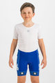 SPORTFUL Pantaloni scurți de ciclism fără bretele - TOTAL ENERGIES KIDS - albastru