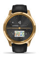 GARMIN merilnik moči - VIVOMOVE LUXE 24K GOLD - negru/auriu
