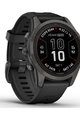 GARMIN merilnik moči - FENIX 7S PRO SAPPHIRE SOLAR - negru