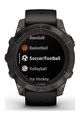 GARMIN merilnik moči - FENIX 7 PRO SAPPHIRE SOLA - negru